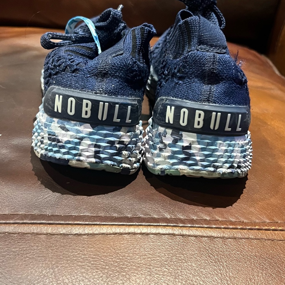 NOBULL Kids Navy and Camouflage Sneakers